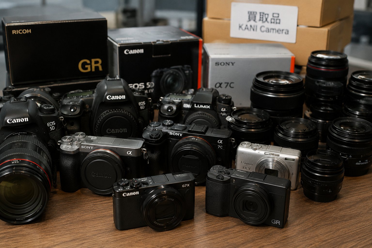 カメラ・レンズ高価買取 | KANI Camera | LINEで簡単無料査定